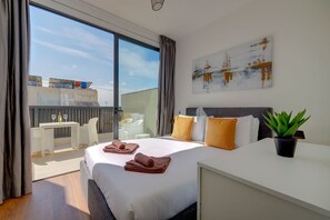 1 Schlafzimmer, Bügeleisen/Bügelbrett, kostenloses WLAN, Bettwäsche