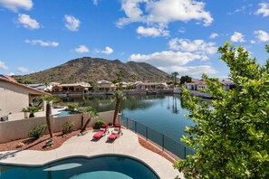 Una piscina climatizada