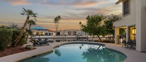 Una piscina climatizada