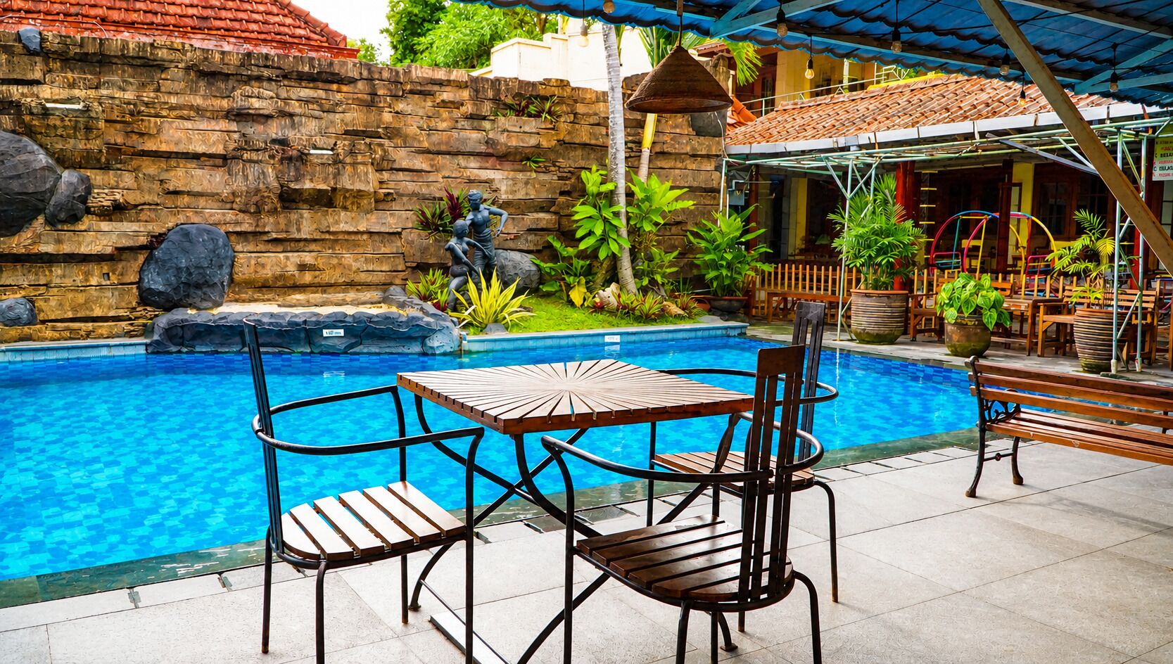 Outdoor pool