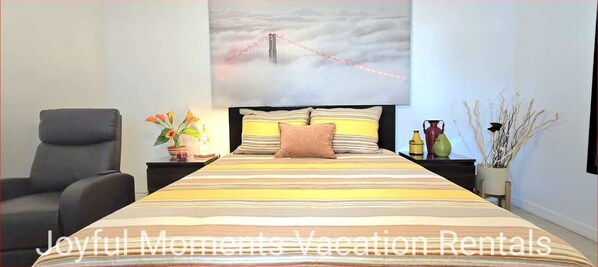 1 dormitorio, wifi, ropa de cama