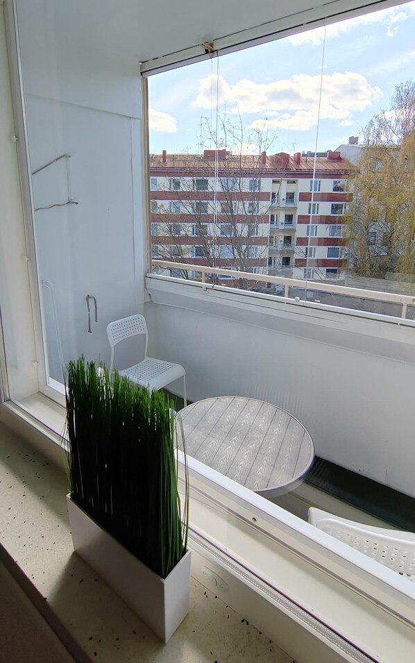 Comfort Apartment, 3 Bedrooms, Courtyard View | 3 bedrooms, iron/ironing board, free WiFi, bed sheets - Kotimailma 3BR Apartment Vesijk 3612 (Lahti)