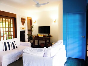 スマートテレビ、暖炉