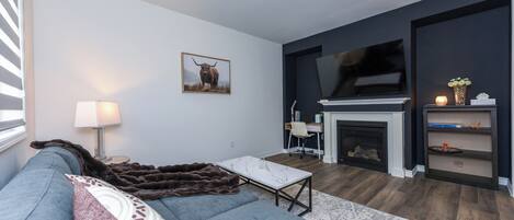 Televisor intel·ligent i llar de foc