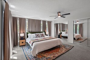 4 habitaciones, tabla de planchar con plancha y wifi gratis 