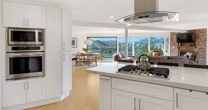 Designer Malibu Retreat w/ Private Pool, Dual Firepits, and A+ Panoramic Views