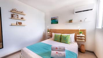 3 bilik tidur, ruang kerja komputer riba, Wi-fi percuma, cadar katil