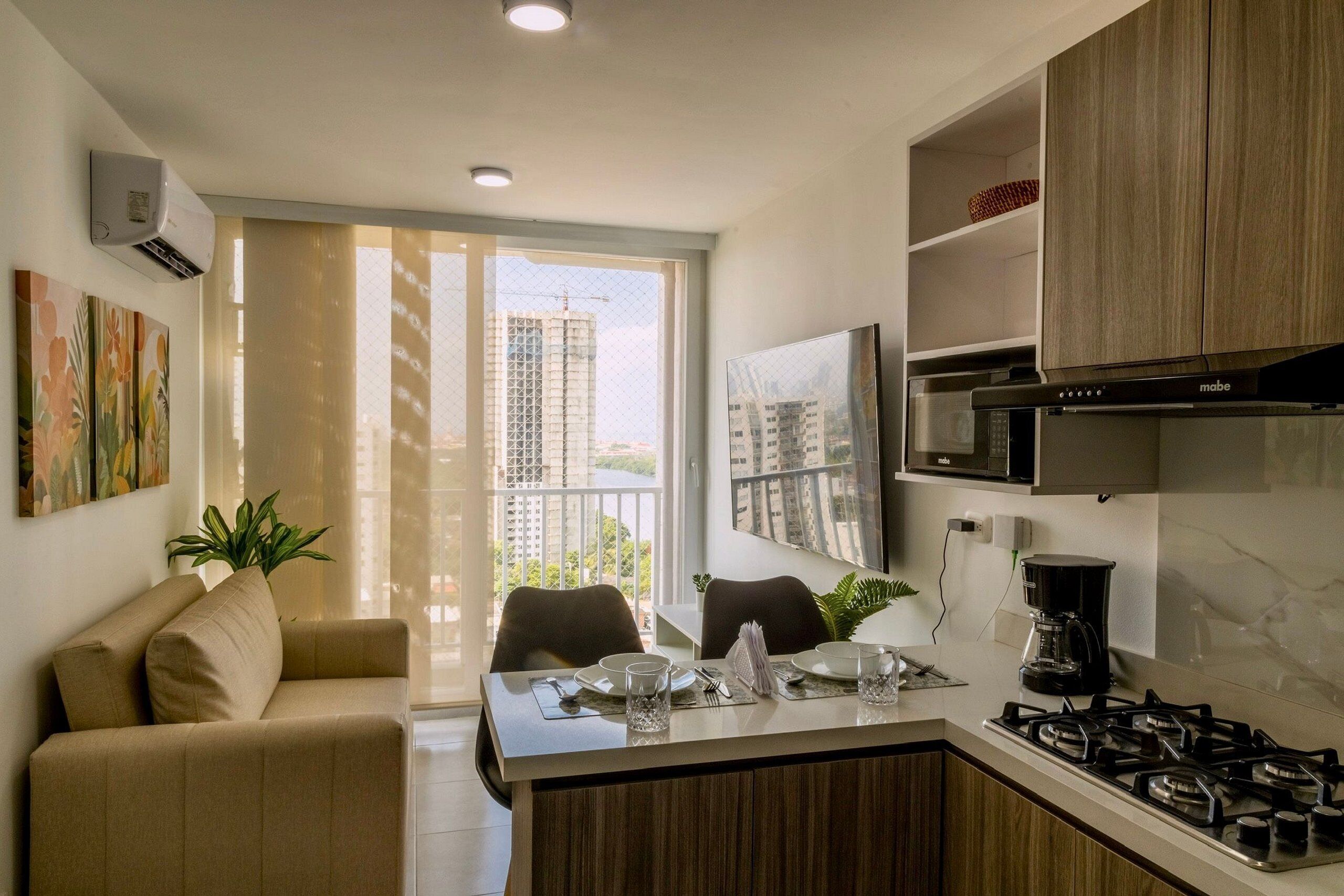 Apartment, 3 Bedrooms | Private kitchen | Fridge, coffee/tea maker, cookware/dishes/utensils