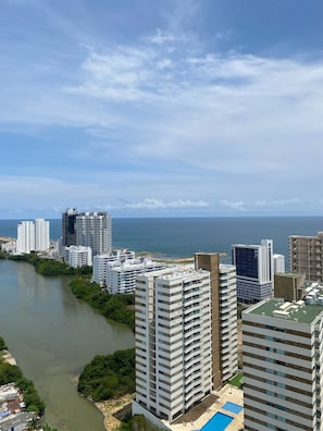Vista des de l'allotjament