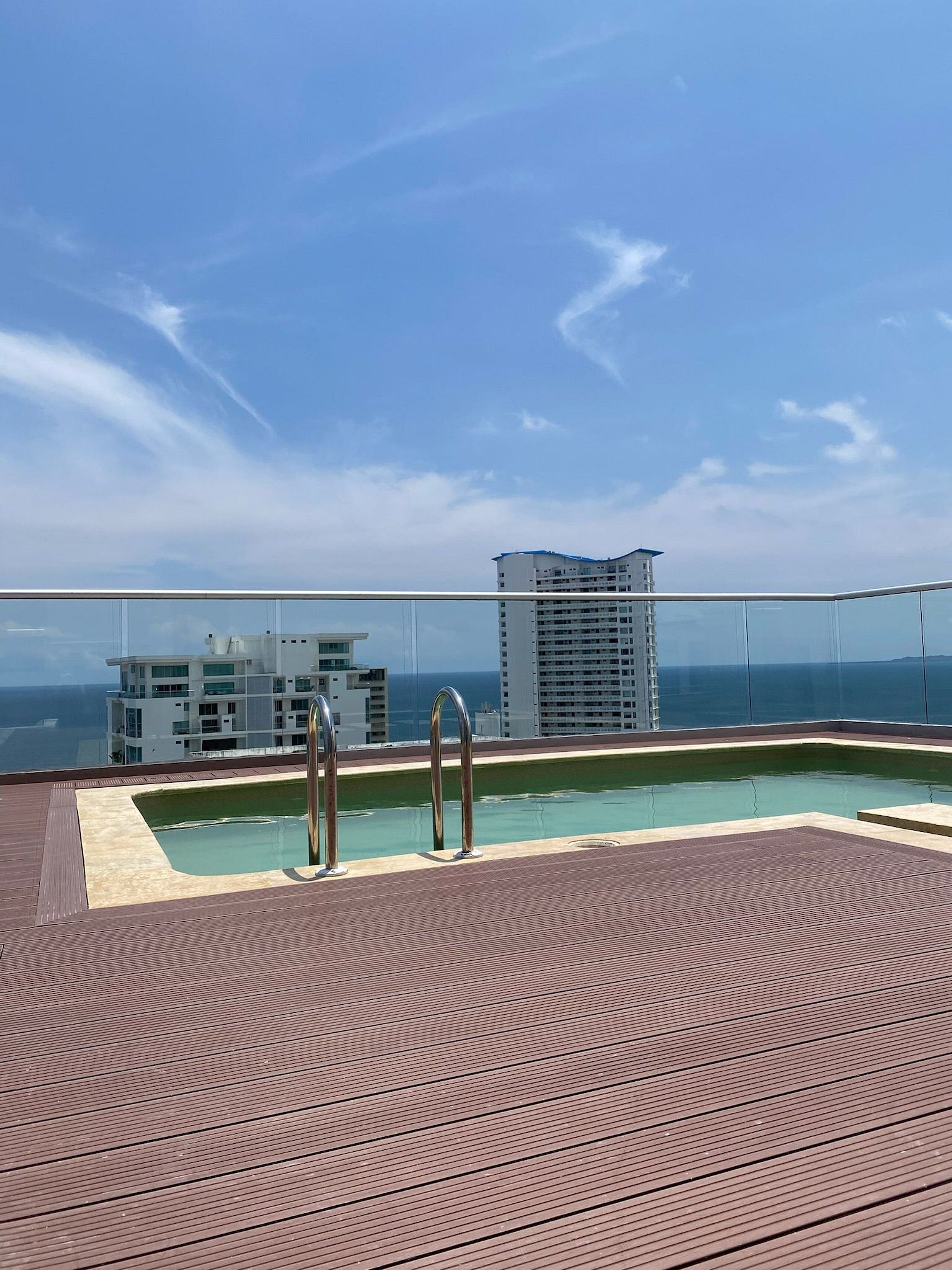 Alberca al aire libre 