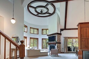 Deluxe-chalet, parveke | Oleskelualue