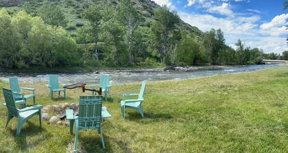 New Listing! Rosebud Creek Home - Waterfront home in historic Absarokee, Montana