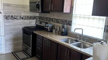 Microwave, oven, stovetop