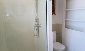 Shower, hair dryer, towels, toilet paper - Renovated barn with private pool (Saint-Paul-en-Born)