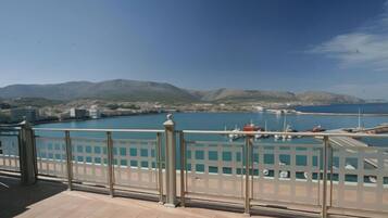 Udsigt fra overnatningsstedet