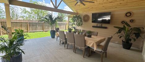 Udendørs spisemuligheder