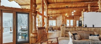 6810 Orchid Dr, Salcha, AK - Property large cabin with view and sauna