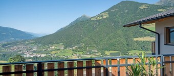 Boerderij 'Hochwart' met uitzicht op de bergen, privéterras en Wi-Fi