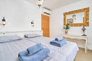 1 soverom, strykejern/-brett, wi-fi (inkludert) og sengetøy