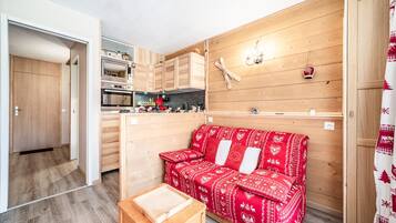 Televisión, reproductor de DVD, mesa de ping pong