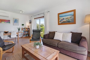 Télévision, cheminée, lecteur de DVD