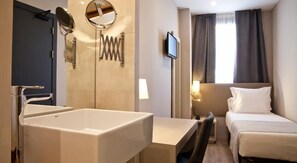 Desk, iron/ironing board