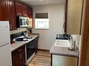 Microwave, oven, stovetop
