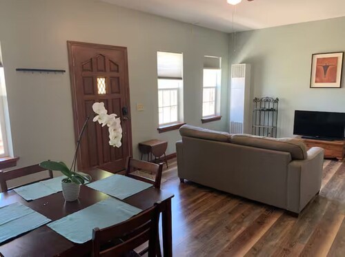 Historic old miner's hotel in Silver City, NV