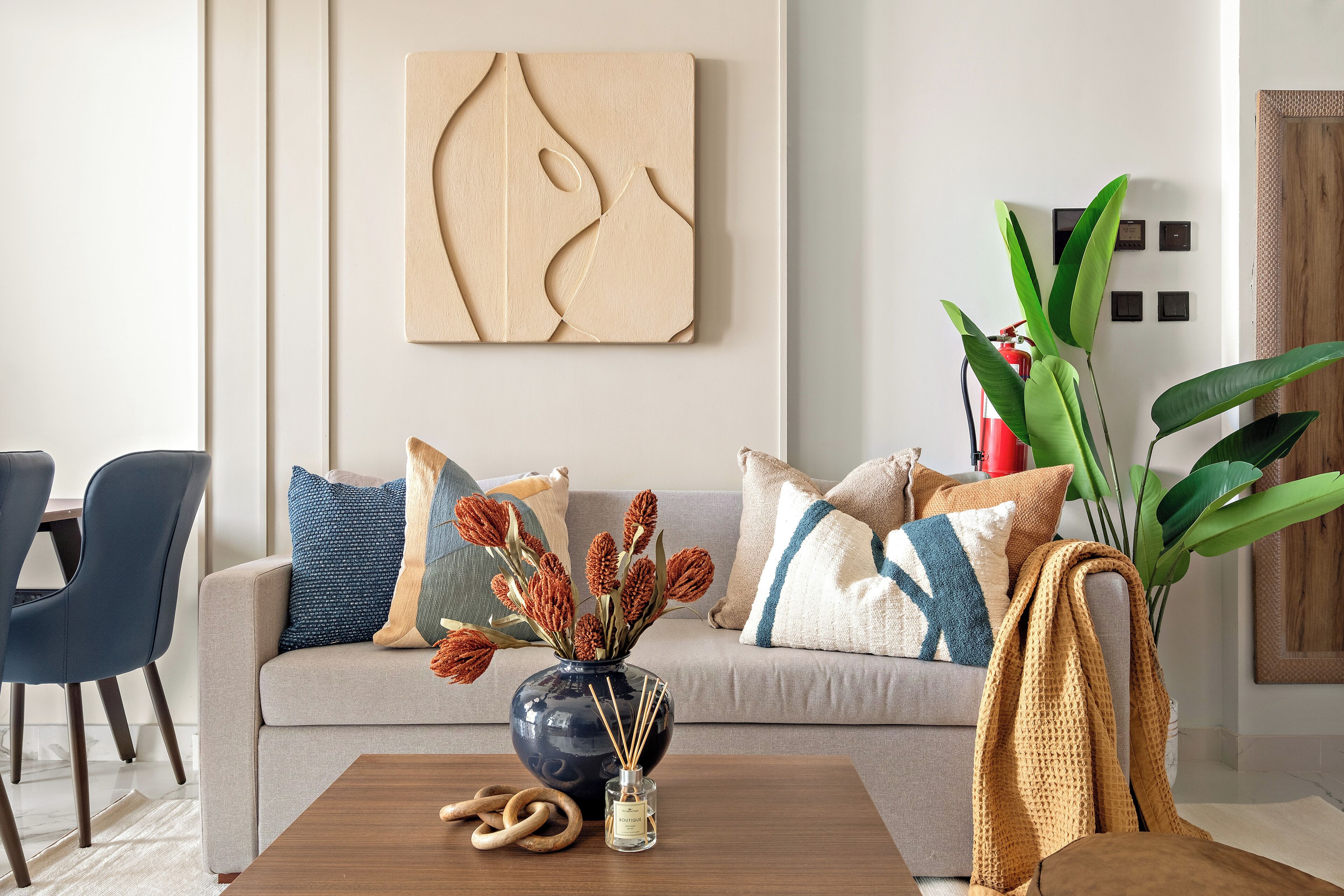 Apartamento Confort | Zona de estar | Smart TV de 50 pulgadas con canales digitales