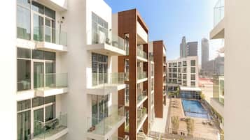 Deluxe-Apartment | Blick vom Balkon