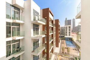 Appartement Deluxe | Vue depuis le balcon