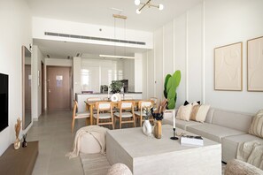 Living area - Silkhaus Canal Front Residence (Dubai)