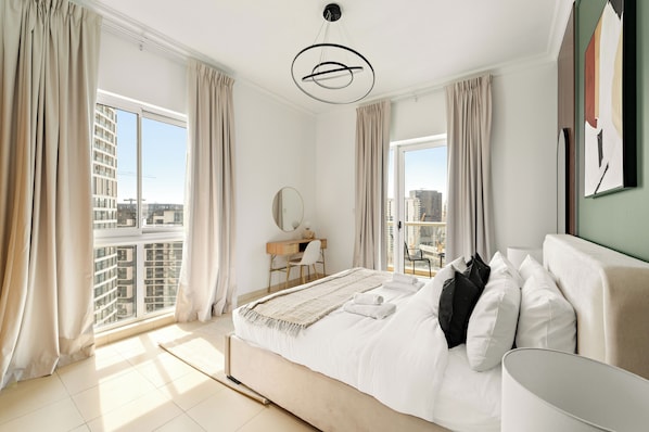 Appartement Exclusif | Draps en coton égyptien, literie de qualité supérieure