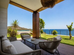 Villa exécutive, vue sur la mer | Terrasse/patio