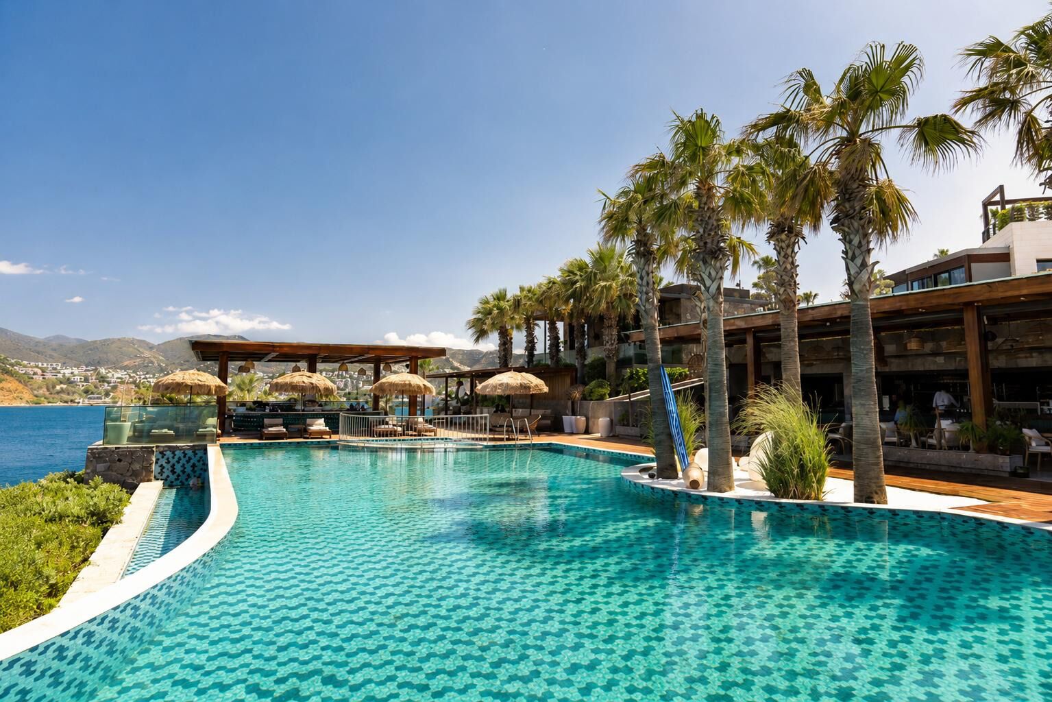 Seasonal outdoor pool