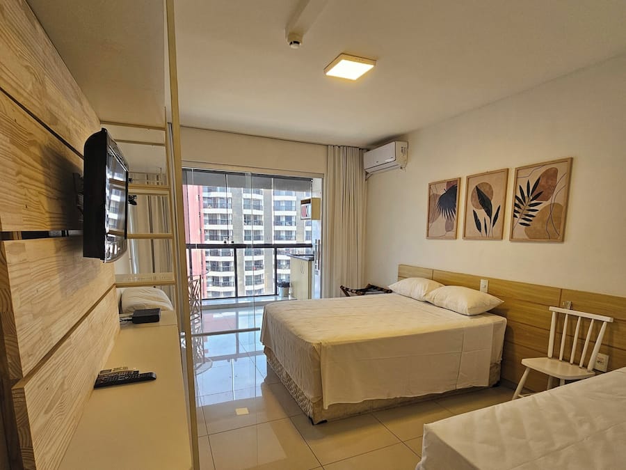 Appartamento panoramico, letti multipli, non fumatori, cucina | 1 camera, biancheria da letto ipoallergenica, ferro/asse da stiro