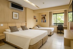 1 habitación y ropa de cama hipoalergénica 