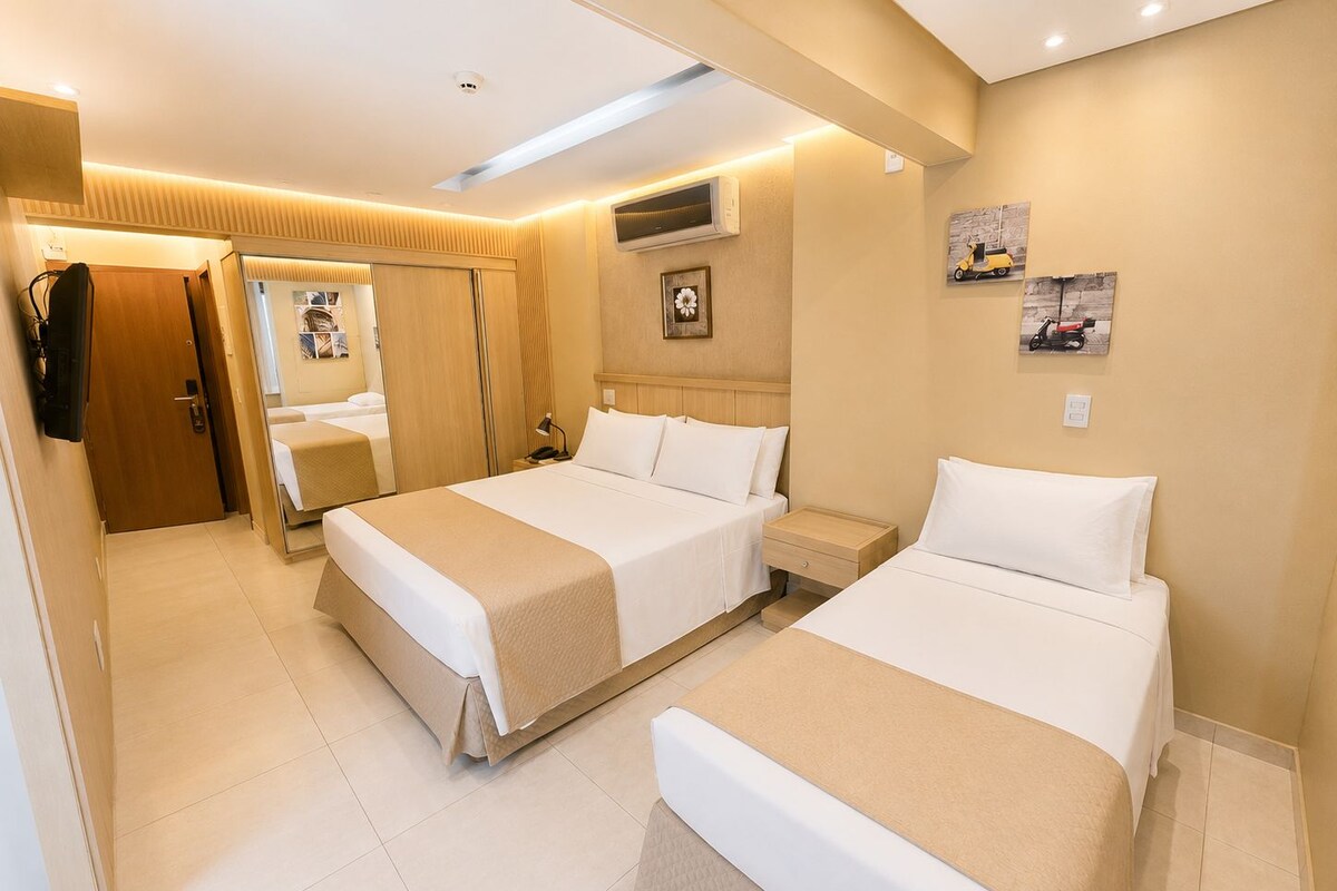 Comfort Studio, Multiple Beds, Non Smoking, Garden View | 1 bedroom, premium bedding, pillowtop beds, desk