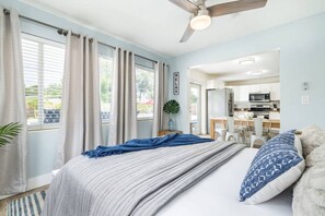 3 bedrooms, iron/ironing board, travel crib, free WiFi