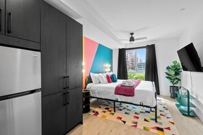 1 chambre, fer et planche à repasser, Wi-Fi, draps fournis