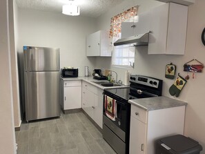 Microwave, oven, stovetop