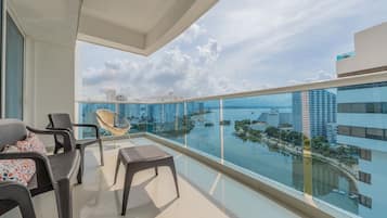 Apartamento luxo | Terraço/pátio