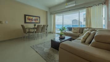 Apartamento luxo | Área de estar