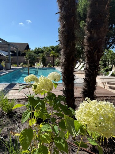 Maison architecte avec piscine - Bassin d'Arcachon - 500m from the beach - 10 pers.