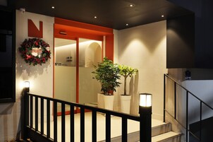 Entrada de la propiedad