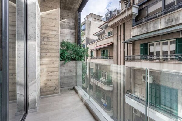 Vue depuis le balcon