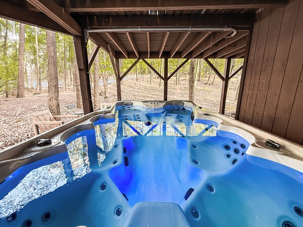 Baignoire à remous extérieure