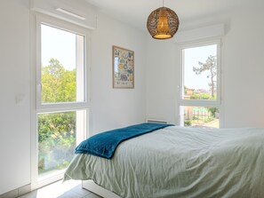 3 chambres, accès à Internet