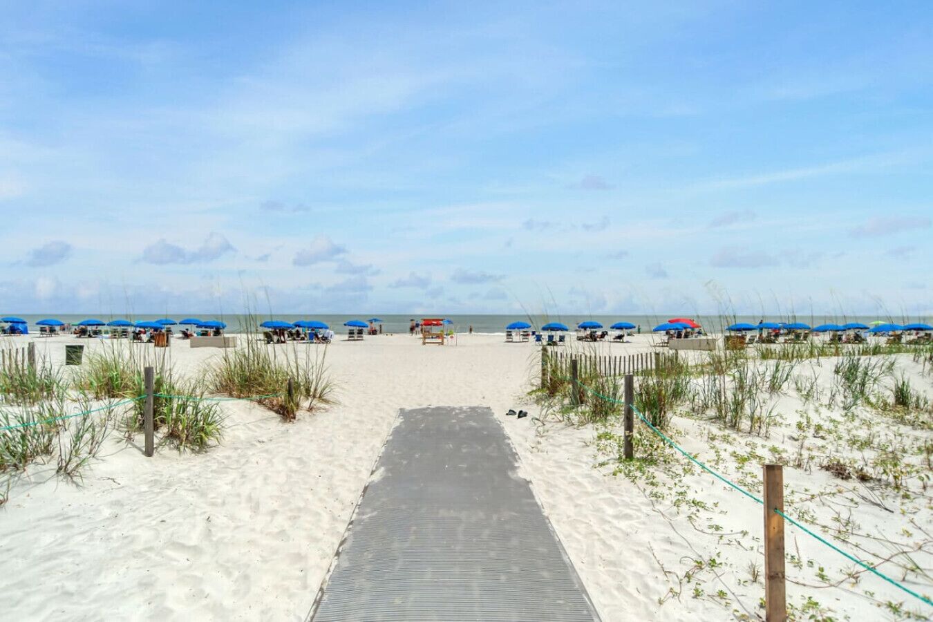 Una spiaggia nelle vicinanze