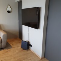 Deluxe-íbúð - fjallasýn | Stofa